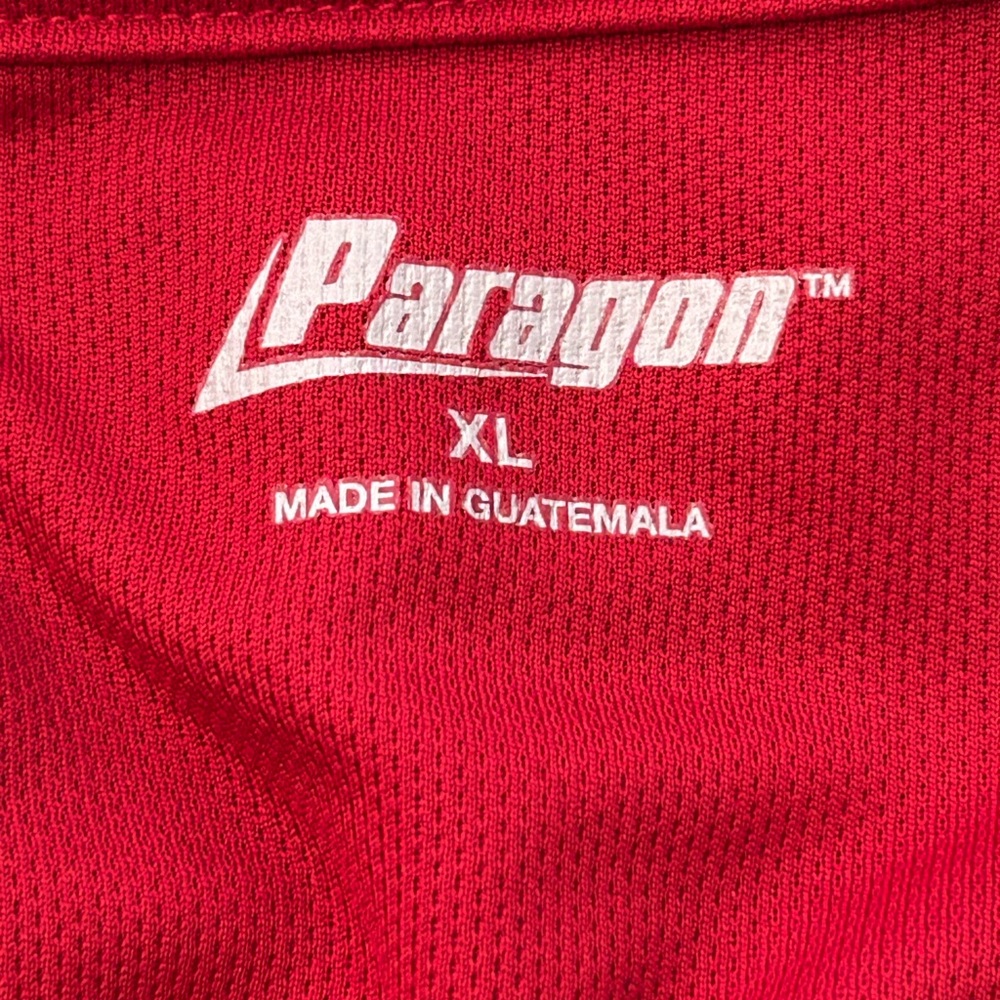 NEW Paragon Men’s Polo Shirt Red Size XL NWT - Picture 3 of 5
